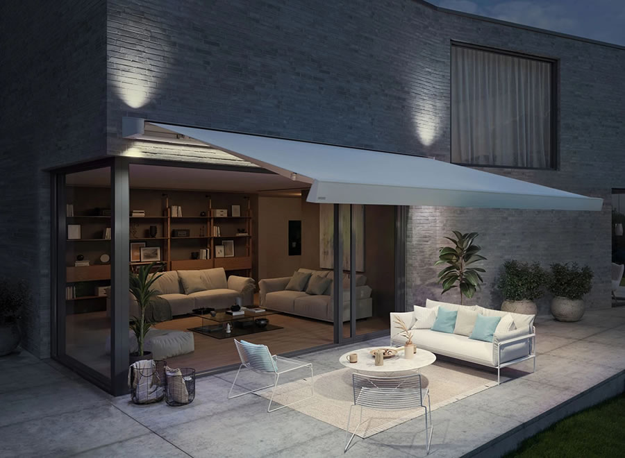 markilux mx-4 mit weisser Beleuchtung